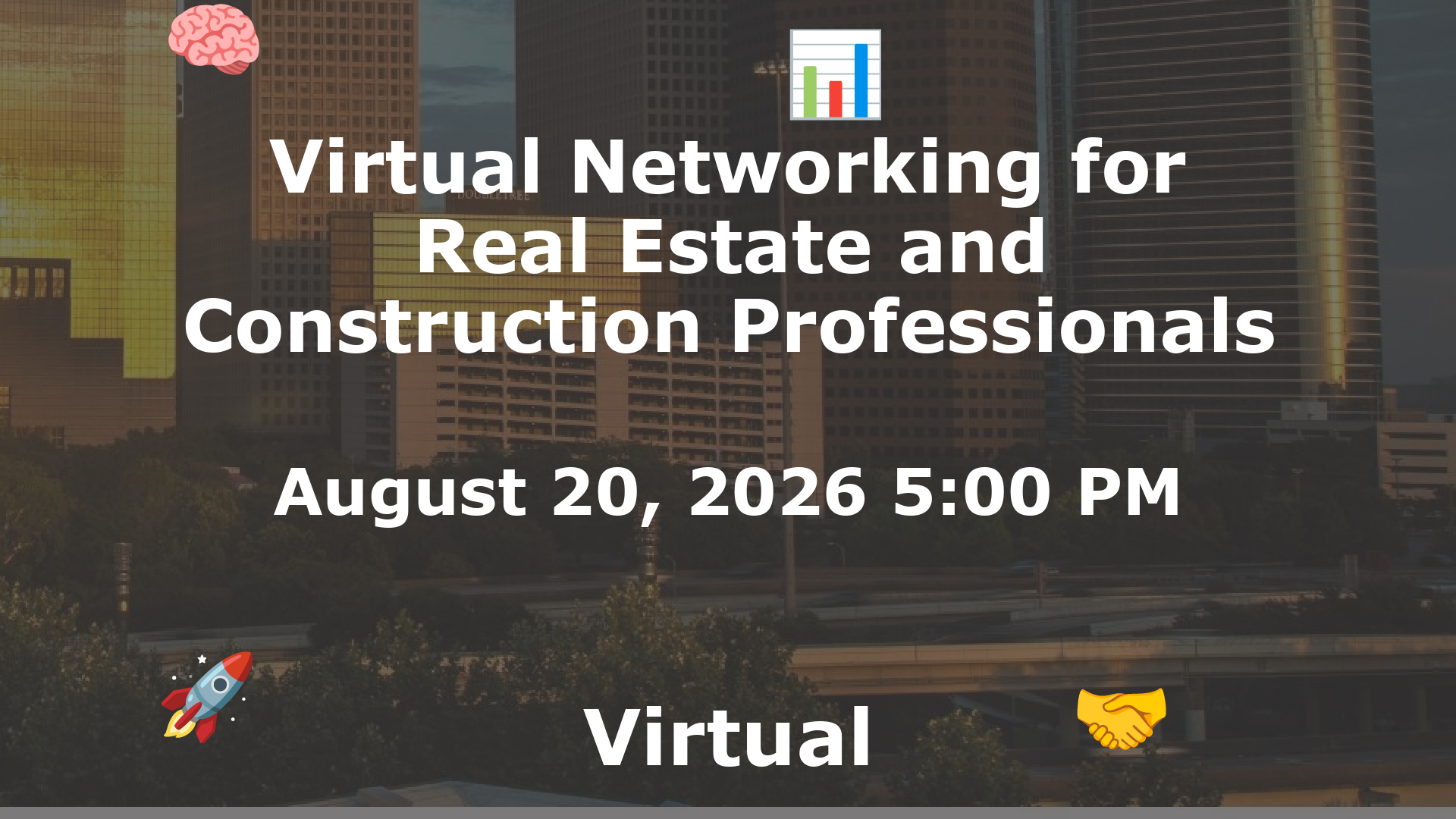 Virtual Networking for Real Estate and Construction Professionals event image